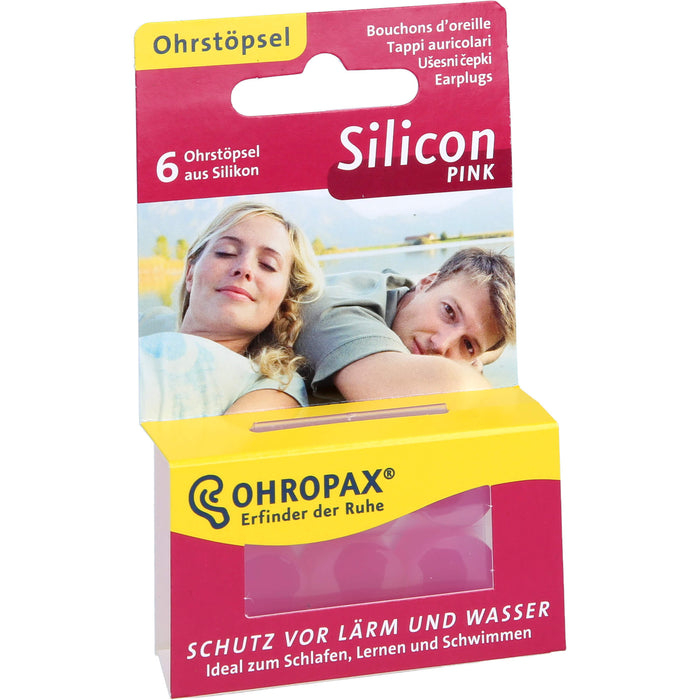 OHROPAX Silicon Ohrstöpsel, 6 pcs. Earplugs