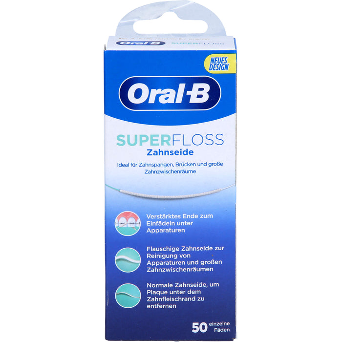 ORAL-B Zahnseide SuperFloss, 1 St. Zahnseide