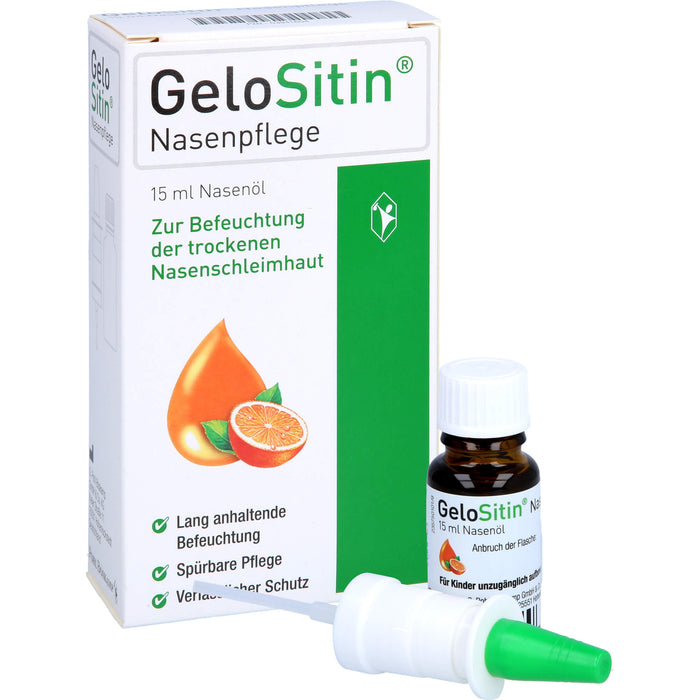 Gelositin Nasenpflege Nasenöl, 15 ml Solution