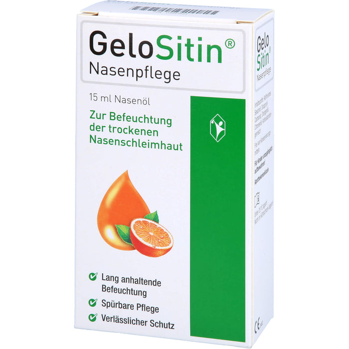 Gelositin Nasenpflege Nasenöl, 15 ml Solution