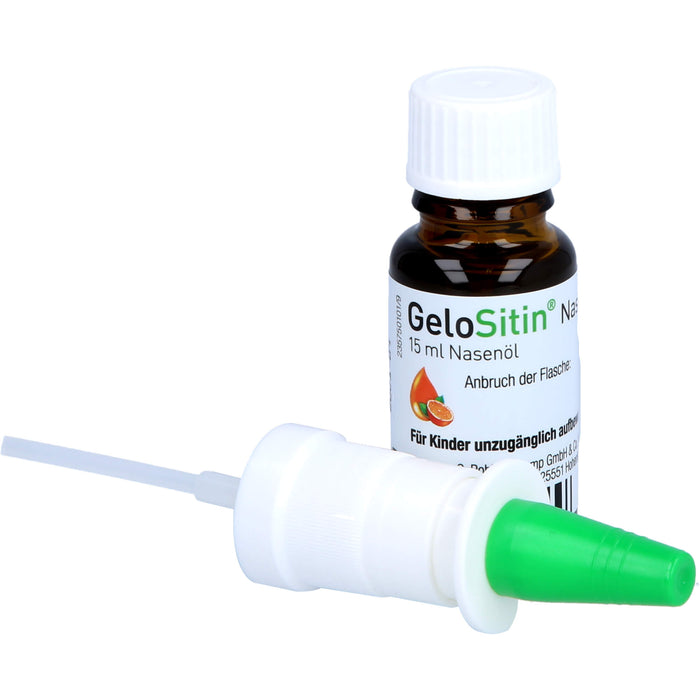 Gelositin Nasenpflege Nasenöl, 15 ml Lösung