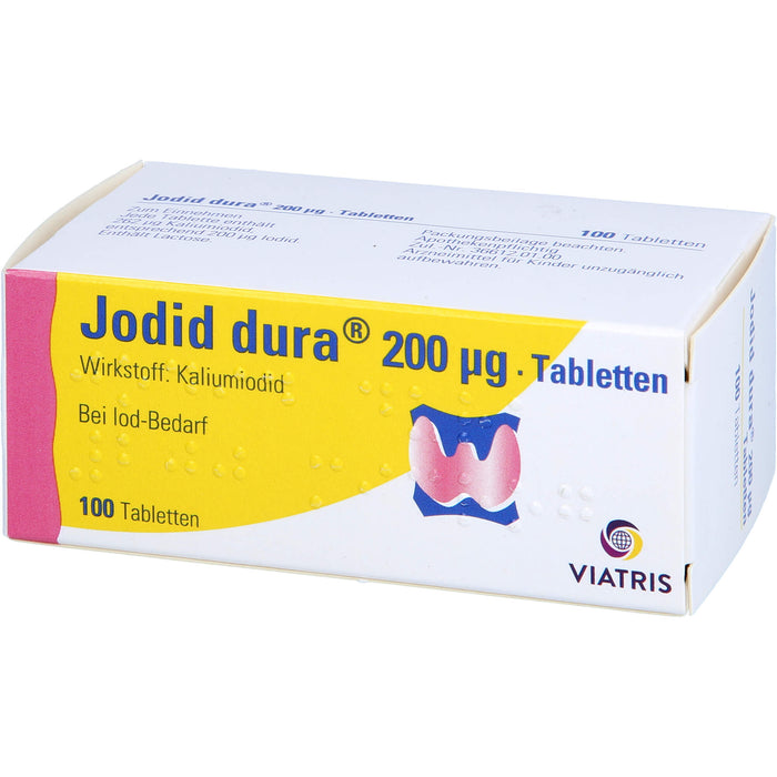 Jodid dura 200 µg, Tabletten, 100 pcs. Tablets