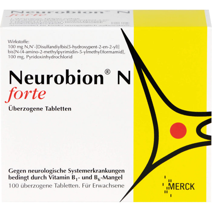 Neurobion N forte überzogene Tabletten, 100 pc Tablettes