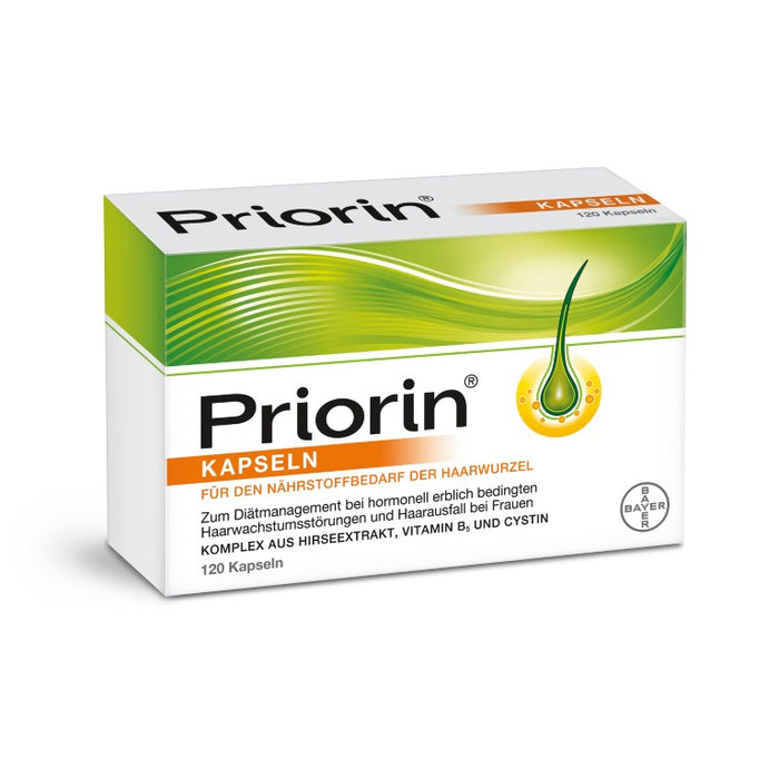 Priorin Kapseln für den Nährstoffbedarf der Haarwurzel, 120 pcs. Capsules