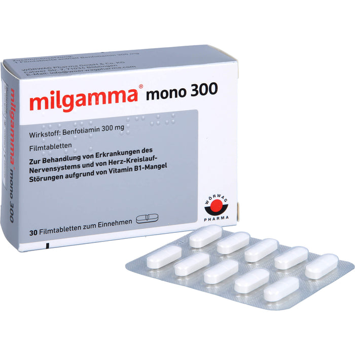 milgamma mono 300 Filmtabletten, 30 pc Tablettes