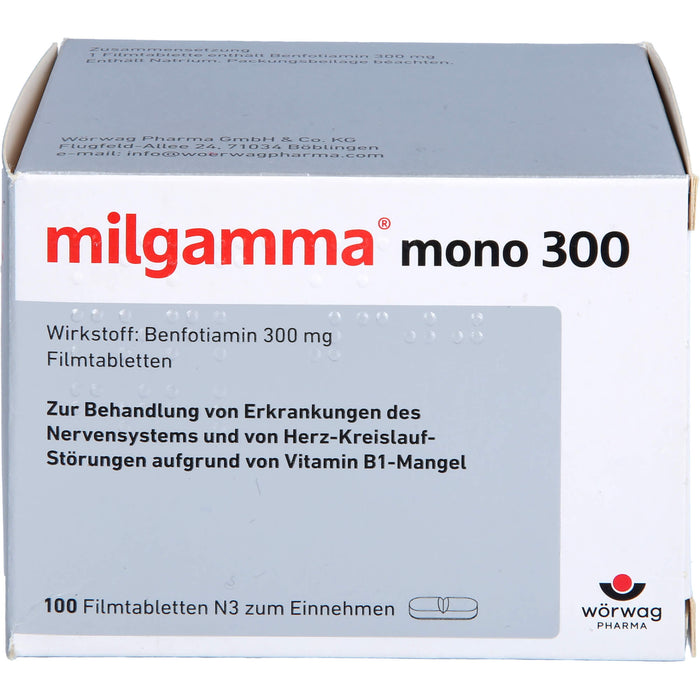 milgamma mono 300, Filmtabletten, 100 St. Tabletten