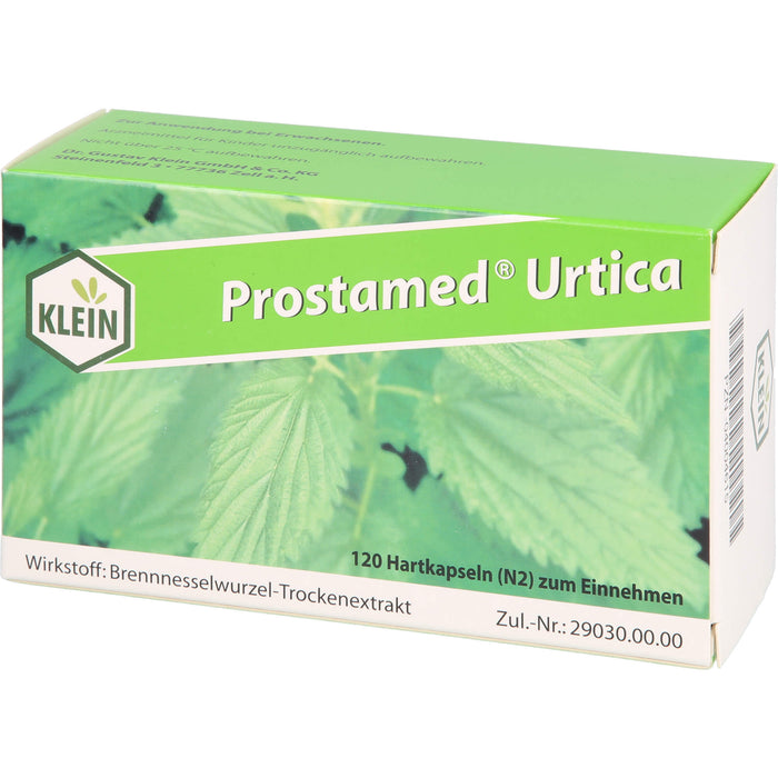 KLEIN Prostamed Urtica Hartkapseln bei Prostataerkrankungen, 120 pc Capsules