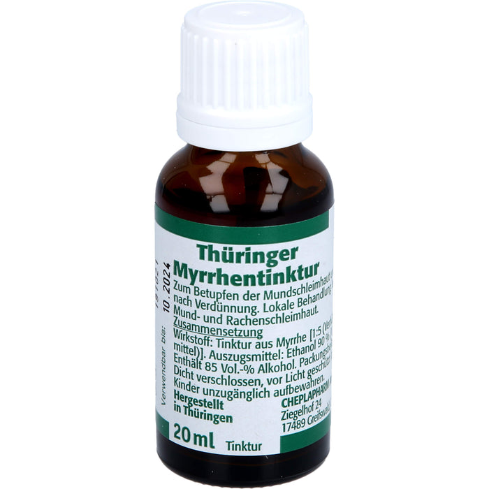 THUERINGER MYRRHENTINKTUR, 20 ml Solution