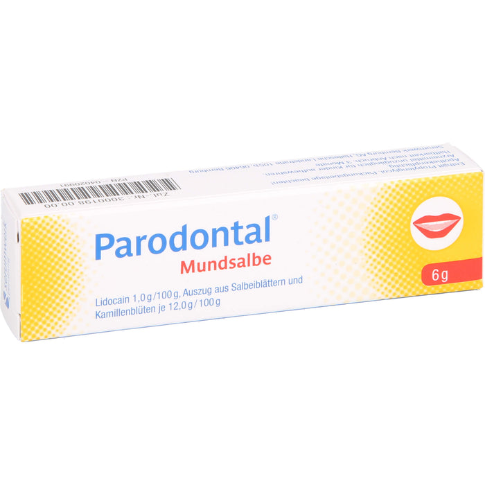 Parodontal Mundsalbe, 6 g Gel