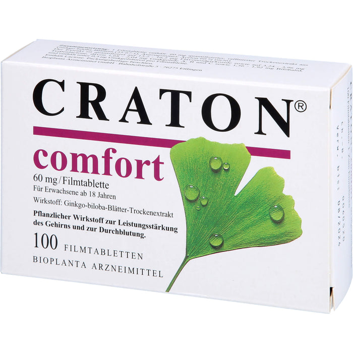 Craton comfort 60 mg Filmtabletten, 100 pcs. Tablets