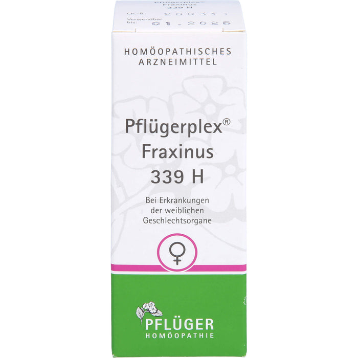 Pflügerplex Fraxinus 339 H Tabletten bei Erkrankungen der weiblichen Geschlechtsorgane, 100 pcs. Tablets