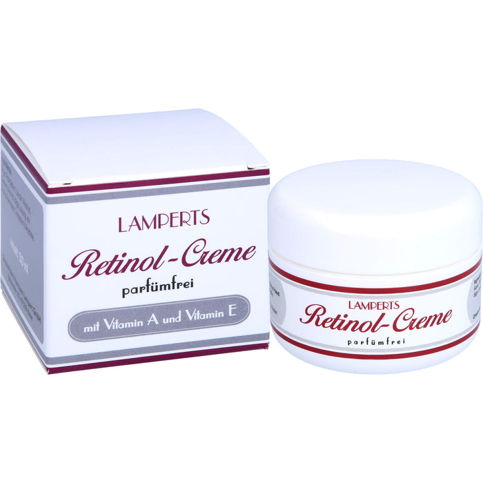 Retinol Creme parfümfrei Lamperts, 50 ml Crème