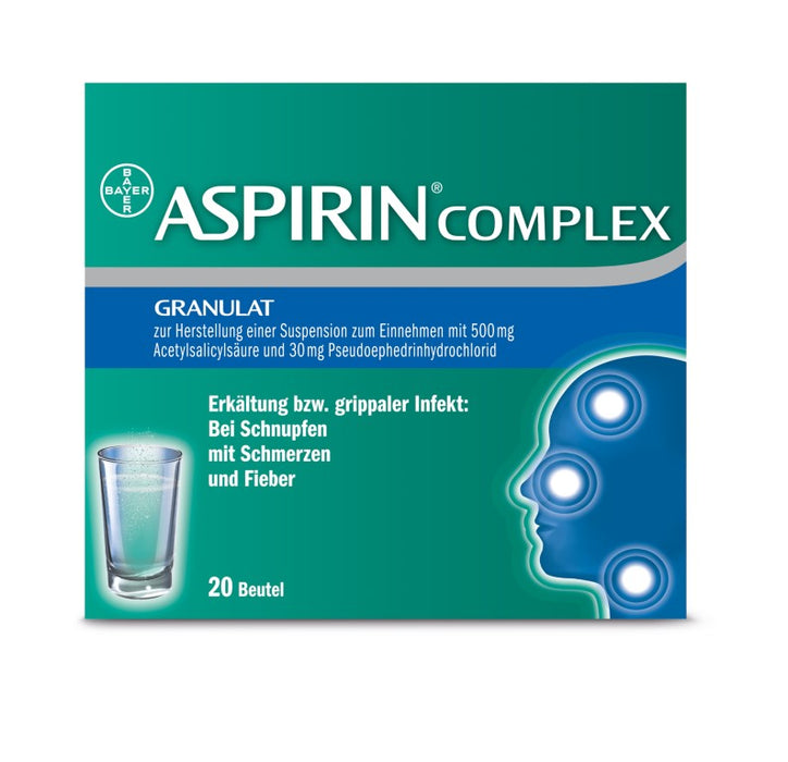 ASPIRIN Complex Granulat, 20 pc Sachets