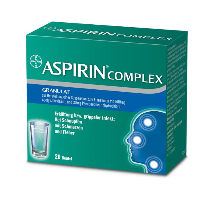 ASPIRIN Complex Granulat, 20 pcs. Sachets