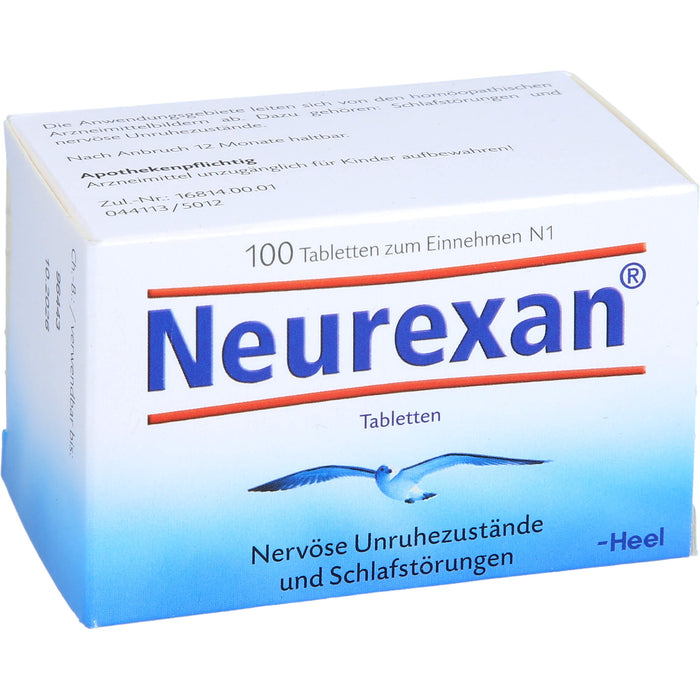 Neurexan Tabletten bei nervösen Unruhezuständen und Schlafstörungen, 100 pcs. Tablets