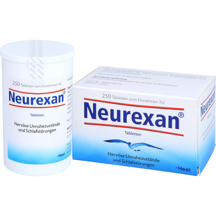 Neurexan Tabletten bei nervösen Unruhezuständen und Schlafstörungen, 250 pcs. Tablets