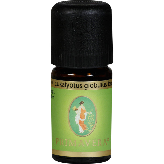 PRIMAVERA Eukalyptus globulus bio 100% naturreines Ätherisches Öl, 5 ml Huile éthérique