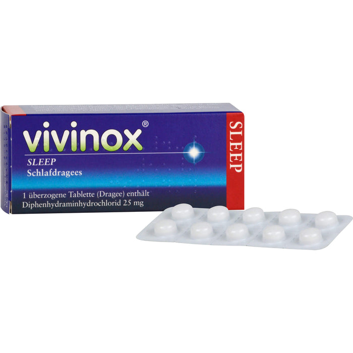 Vivinox sleep Dragees, 50 pcs. Tablets