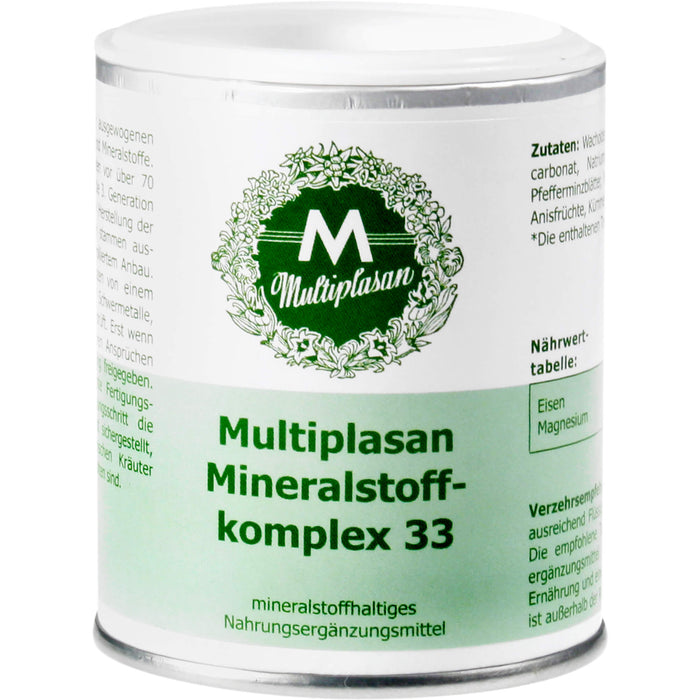 Multiplasan Mineralstoffkomplex 33 Tabletten, 350 pc Tablettes