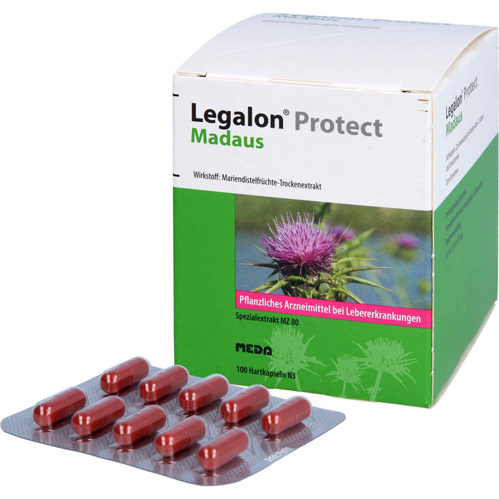 Legalon Protect Madaus Kapseln bei Lebererkrankungen, 100 pcs. Capsules