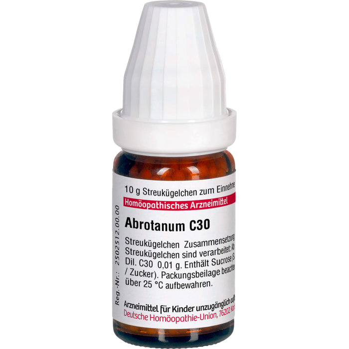 DHU Abrotanum C30 Streukügelchen, 10 g Globules