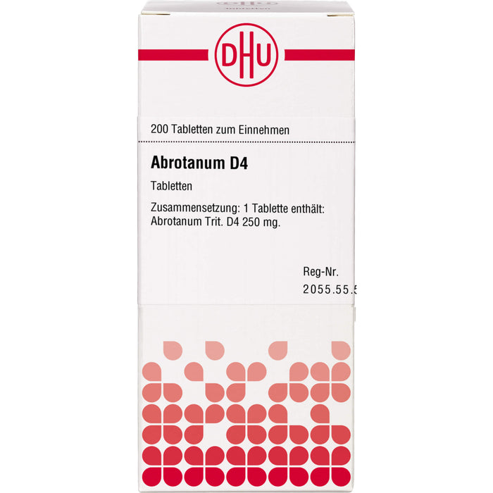 DHU Abrotanum D4 Tabletten, 200 pcs. Tablets