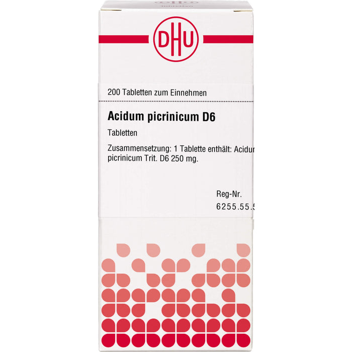 DHU Acidum picrinicum D6 Tabletten, 200 St. Tabletten