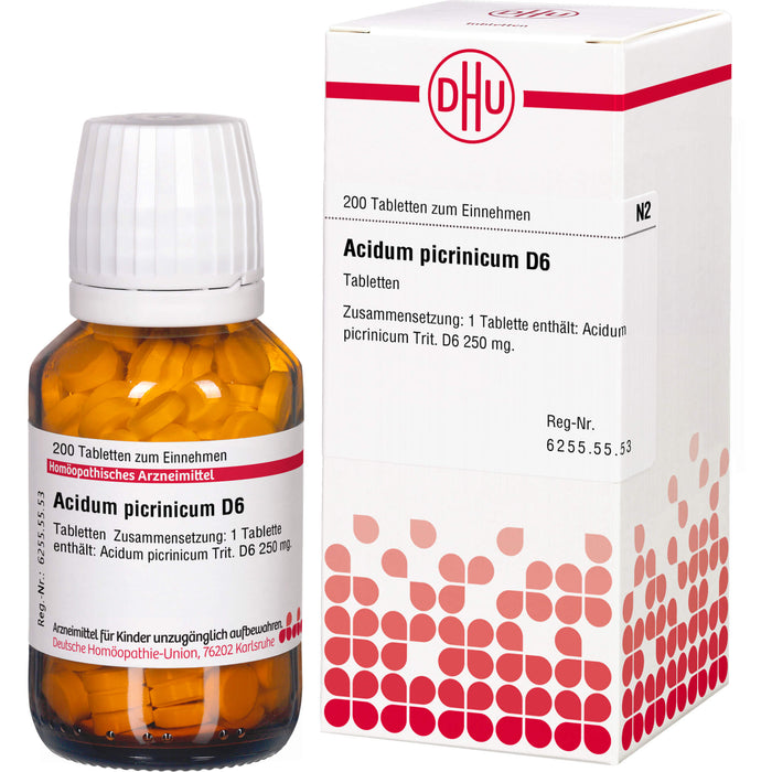 DHU Acidum picrinicum D6 Tabletten, 200 St. Tabletten