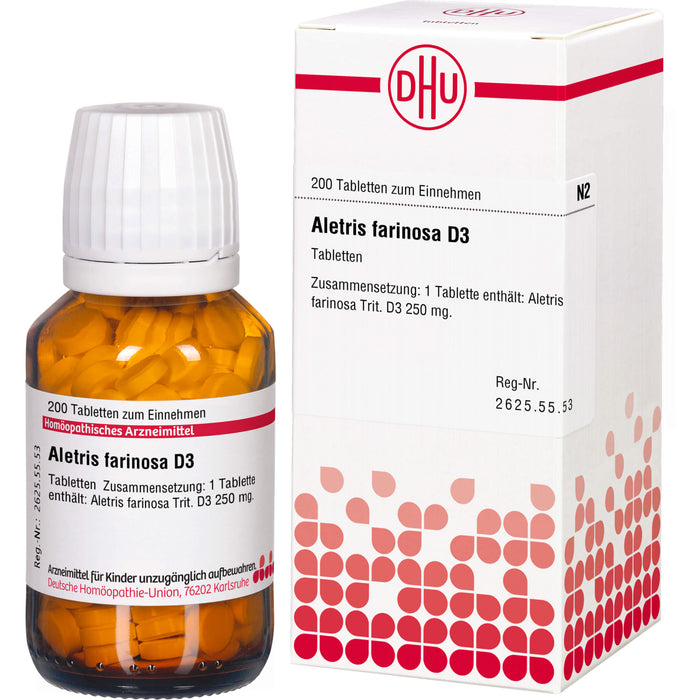 Aletris farinosa D3 DHU Tabletten, 200 St. Tabletten