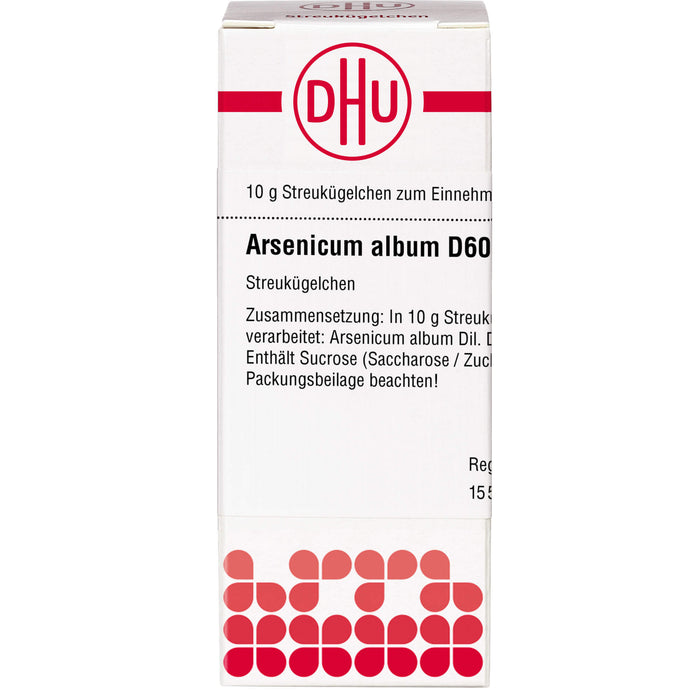 DHU Arsenicum album D60 Streukügelchen, 10 g Globules