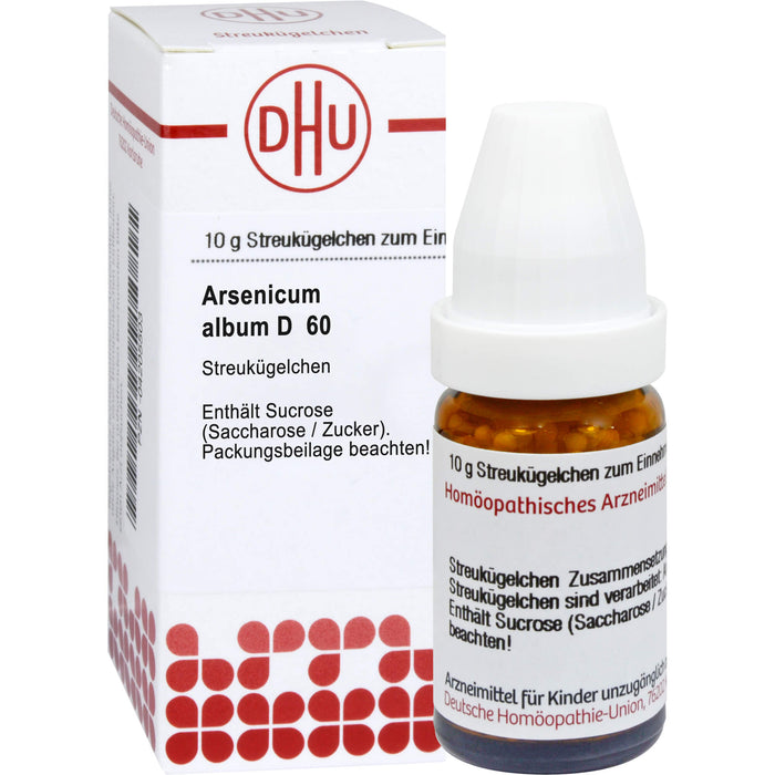 DHU Arsenicum album D60 Streukügelchen, 10 g Globules