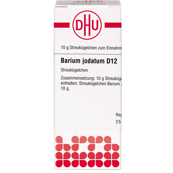 Barium jodatum D12 DHU Globuli, 10 g Globuli