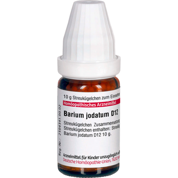 DHU Barium jodatum D12 Streukügelchen, 10 g Globules