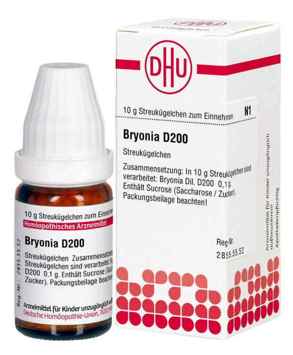 DHU Bryonia D200 Streukügelchen, 10 g Globules