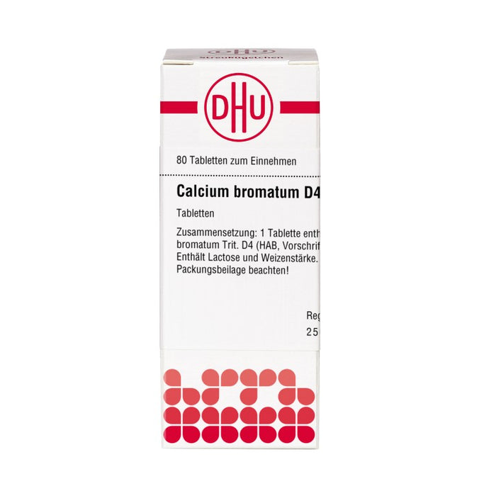 Calcium bromatum D4 DHU Tabletten, 80 St. Tabletten