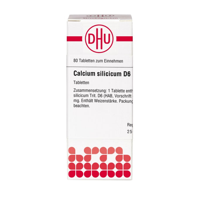 DHU Calcium silicicum D6 Tabletten, 80 pc Tablettes