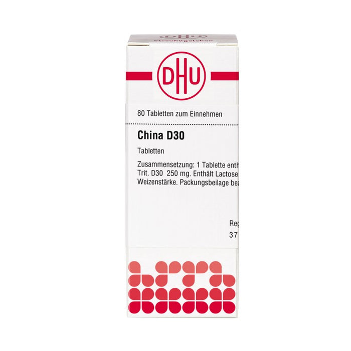 DHU China D30 Tabletten, 80 St. Tabletten