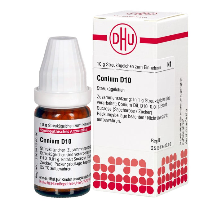 Conium D10 DHU Globuli, 10 g Globuli