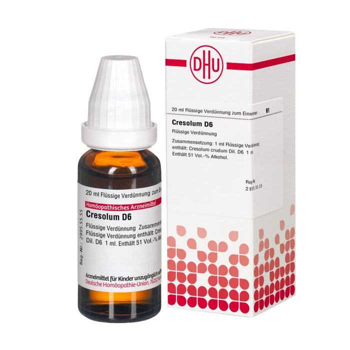 Cresolum D6 DHU Dilution, 20 ml Lösung