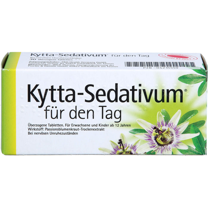 Kytta-Sedativum für den Tag überzogene Tabletten, 30 pc Tablettes