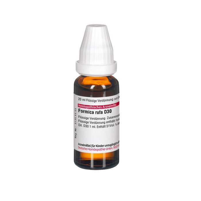 Formica rufa D30 DHU Dilution, 20 ml Lösung