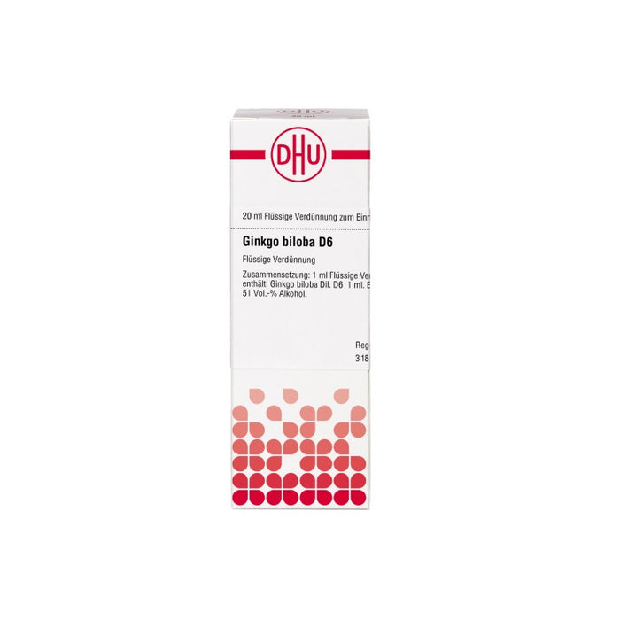 DHU Ginkgo biloba D6 Dilution, 20 ml Lösung