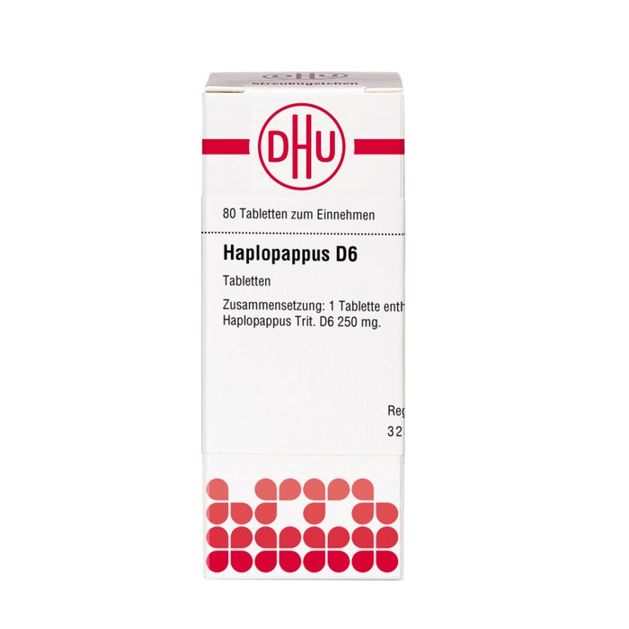 DHU Haplopappus D6 Tabletten, 80 pc Tablettes