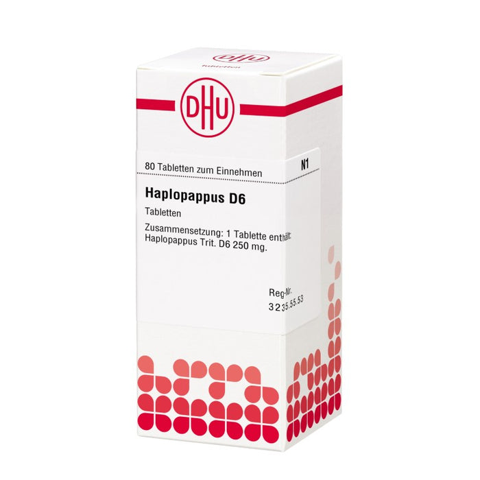 DHU Haplopappus D6 Tabletten, 80 pc Tablettes