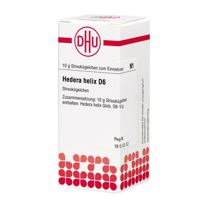 DHU Hedera helix D6 Streukügelchen, 10 g Globules