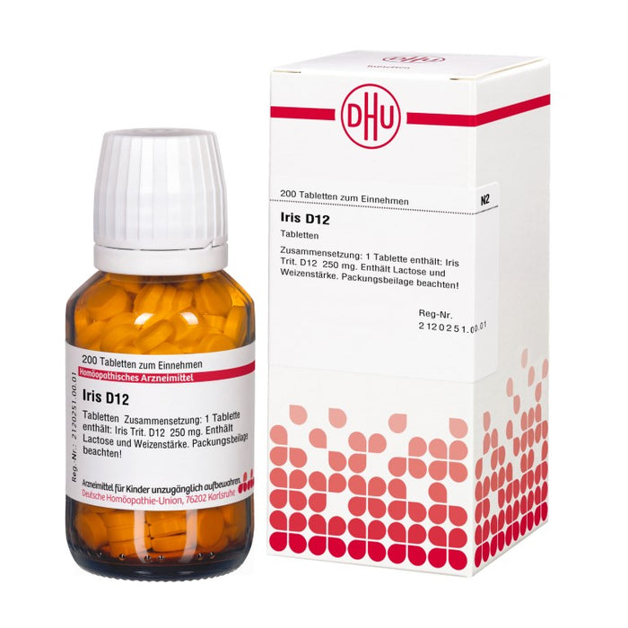 DHU Iris D12 Tabletten, 200 St. Tabletten