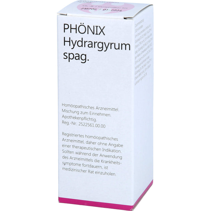 Phönix Hydrargyrum spag. Tropfen, 100 ml MIS