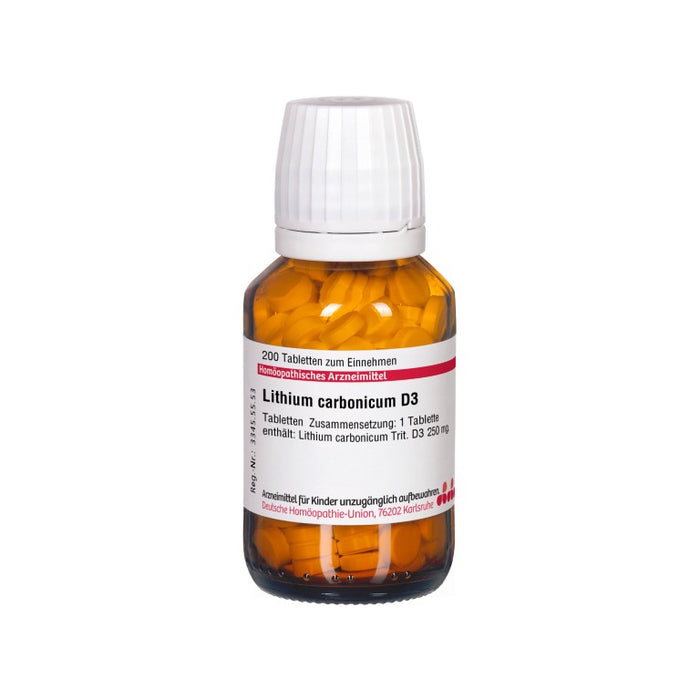 Lithium carbonicum D3 DHU Tabletten, 200 St. Tabletten