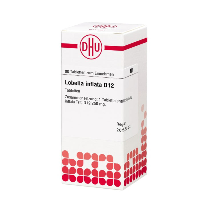 DHU Lobelia inflata D12 Tabletten, 80 St. Tabletten