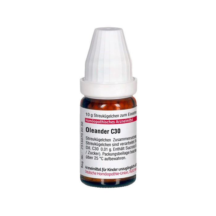 DHU Oleander C30 Streukügelchen, 10 g Globules